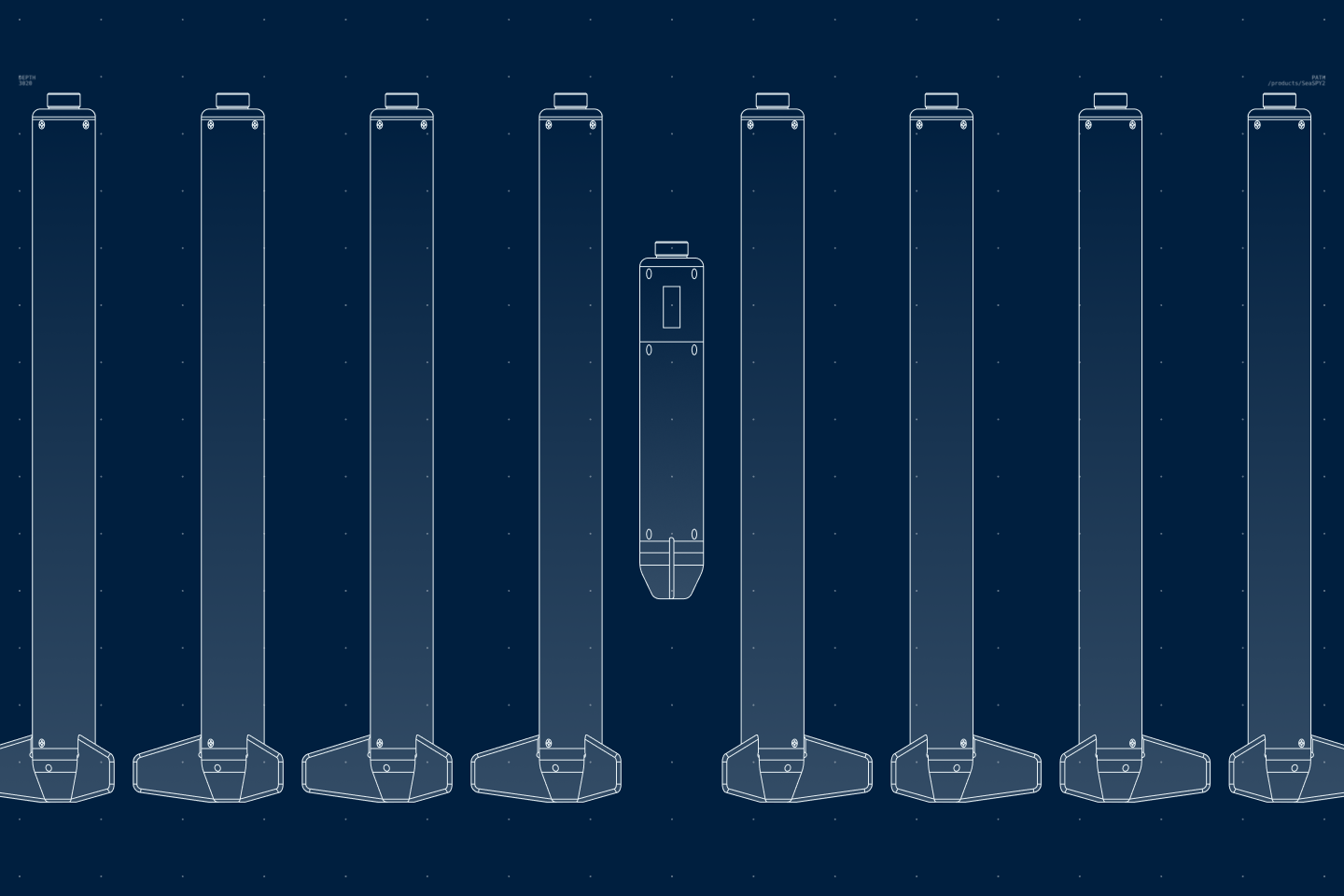 <p>Accessories Only: Use a dedicated support towfish for larger arrays of interchangeable nodes.</p>
