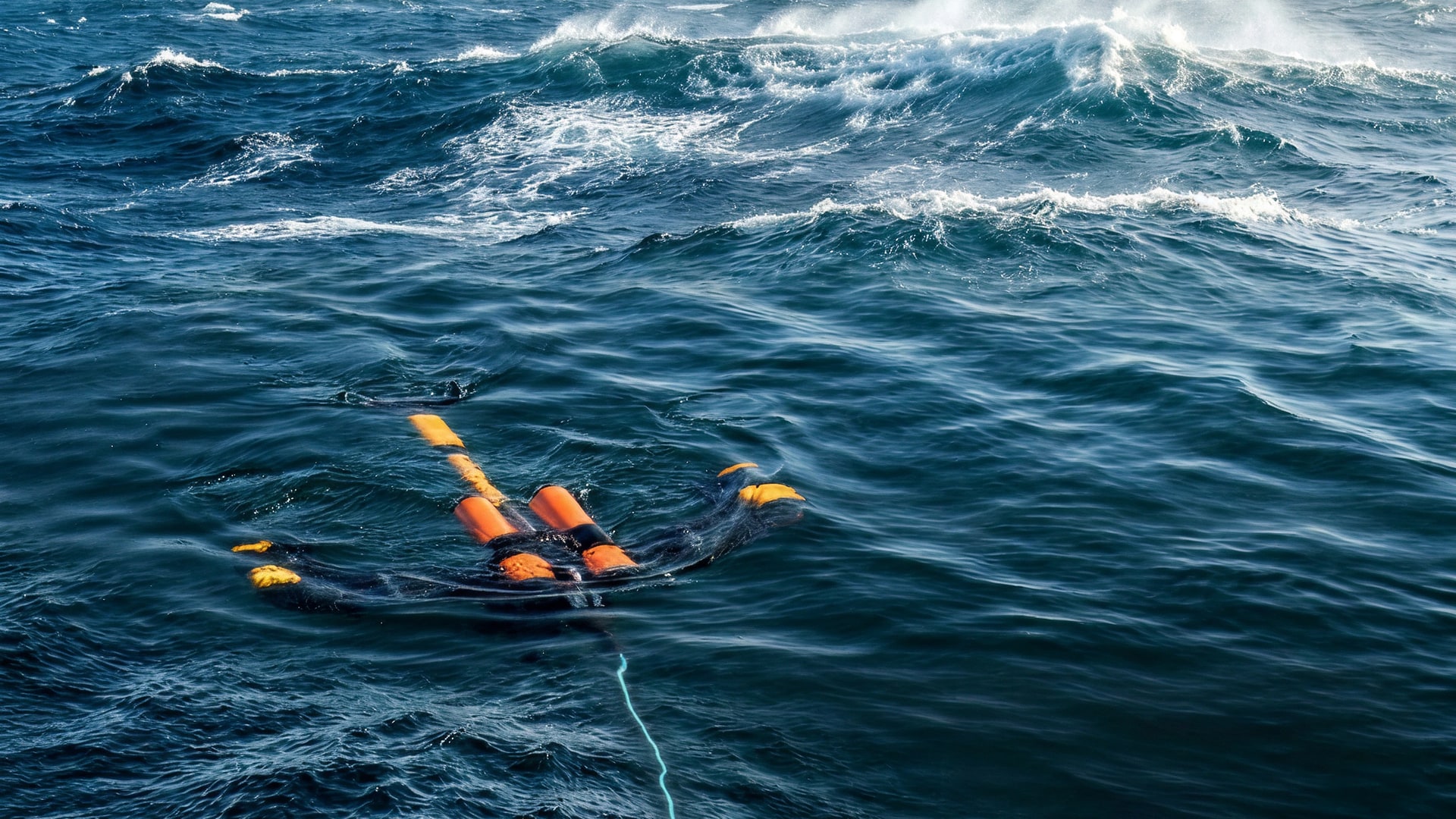 <p>Tow straight and smooth, even in high seas.</p>

